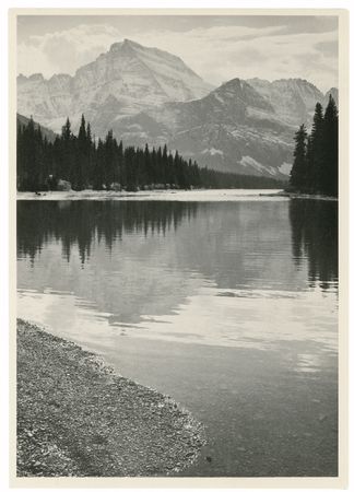 Lot #645 Ansel Adams Signed Photograph - Image 1