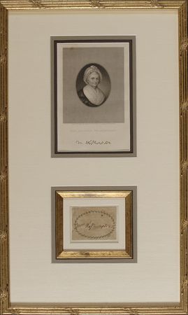 Lot #175 Martha Washington: Very scarce signature of America?s first First Lady - Image 1