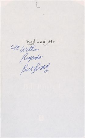 Lot #1502 Bill Russell Book - Image 1