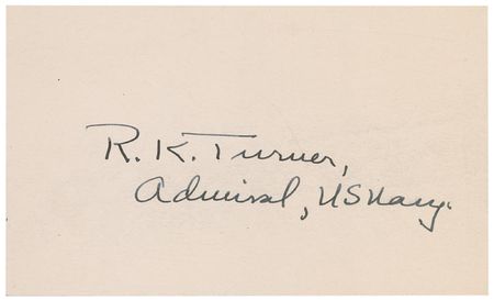 Lot #459 Richmond K. Turner - Image 2