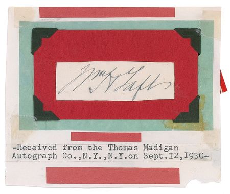 Lot #158 William H. Taft and Calvin Coolidge Signatures - Image 2