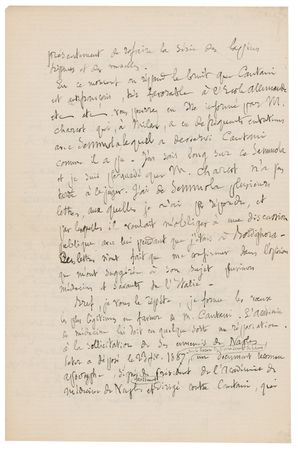 Lot #335 Louis Pasteur: Rabies takes nine lives in Naples and Pasteur rallies behind a beleaguered colleague and targeting opponents ?irritated about the initiative that he took from the start about applying my prophylaxis method for rabies after a bite? - Image 2