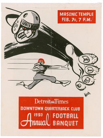Lot #1536 Jim Thorpe: The greatest athlete of the 20th century attends a 1950 football banquet - Image 2