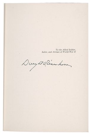 Lot #33 Dwight D. Eisenhower Book - Image 1