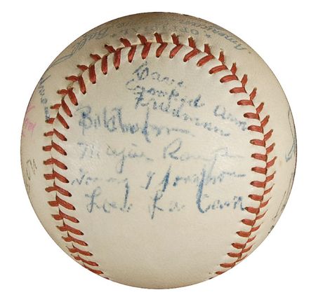 Lot #1229 The Stratton Story Baseball - Image 1