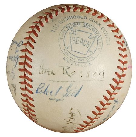 Lot #1229 The Stratton Story Baseball - Image 3