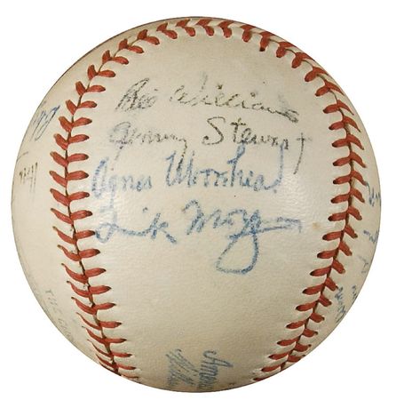 Lot #1229 The Stratton Story Baseball - Image 4