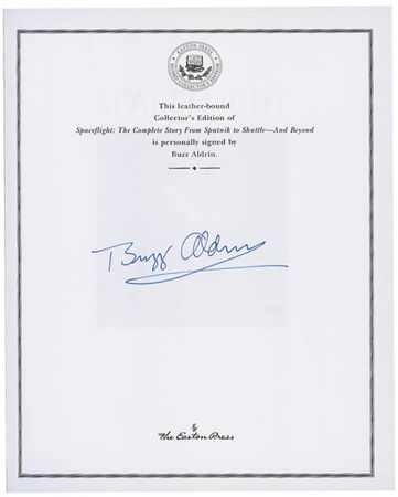 Lot #362 Buzz Aldrin Book - Image 1