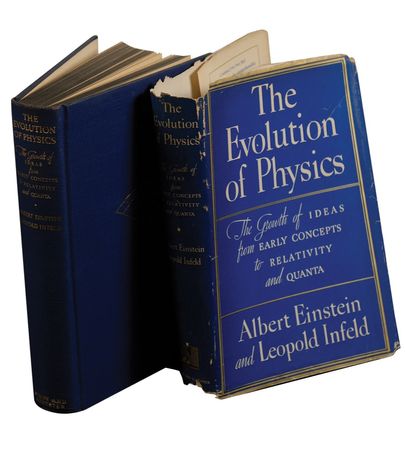 Lot #190 Albert Einstein: A scarce uninscribed first edition of The Evolution of Physics - Image 1