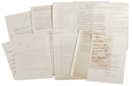 Lot #83 Richard Nixon: Fascinating, wide-ranging Nixon archive from the files of his Emmy-winning joke writer - Image 3
