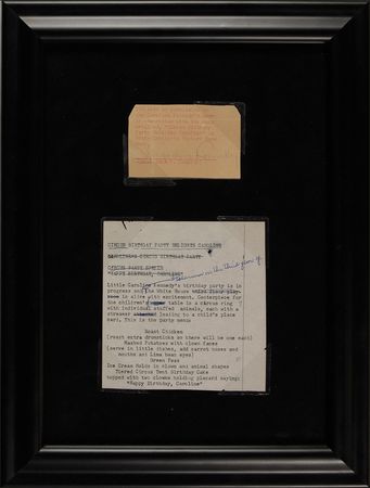 Lot #66 Jacqueline Kennedy: ?You have my permission to use Caroline Kennedy?s name in...Betty Crocker?s Picture Cook Book? - Image 1