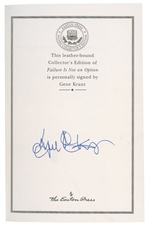 Lot #443 Gene Kranz Book - Image 2