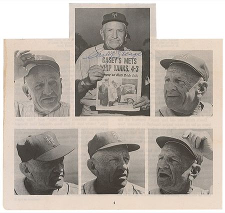 Lot #1511 Casey Stengel - Image 2