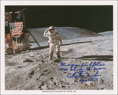 Lot #419 Charlie Duke - Image 2