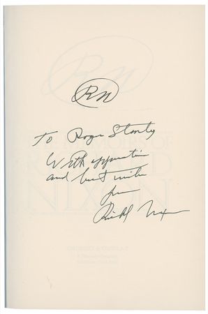 Lot #82 Richard Nixon Book - Image 2