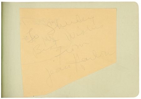 Lot #970 Autograph Album: Nicely assembled L.A. Album including Harlow, Wayne, Lloyd, and dozens of others - Image 1