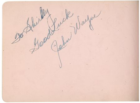 Lot #970 Autograph Album: Nicely assembled L.A. Album including Harlow, Wayne, Lloyd, and dozens of others - Image 5