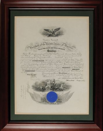 Lot #119 Theodore Roosevelt: Roosevelt appoints a future Navy Cross recipient and Governor of Guam - Image 1