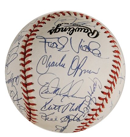 Lot #1471 NY Mets Baseball - Image 3