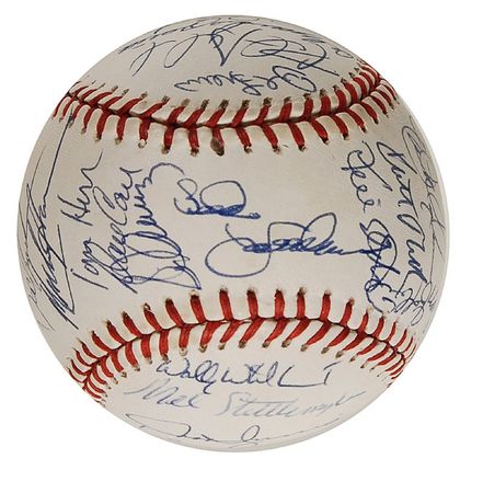 Lot #1471 NY Mets Baseball - Image 5