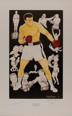 Lot #1270 Muhammad Ali Print - Image 1
