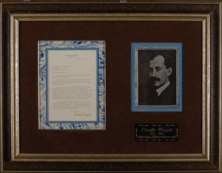Lot #506 Orville Wright: Wright arranges for a farming associate to sell corn for beans in the Chicago market, ?which is usually a little higher than your local market? - Image 1