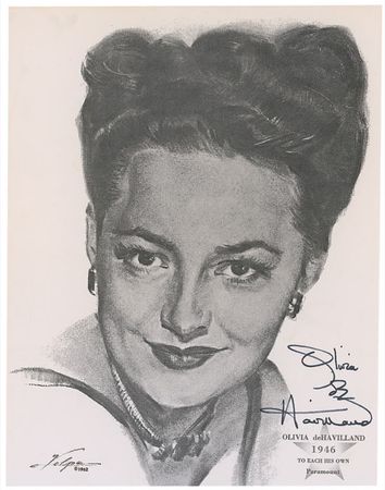 Lot #1036 Olivia de Havilland Volpe Prints - Image 1