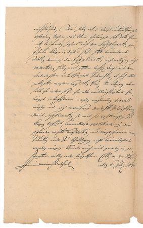 Lot #288 Frederick Wilhelm Signed Document - Image 2