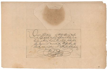 Lot #288 Frederick Wilhelm Signed Document - Image 3