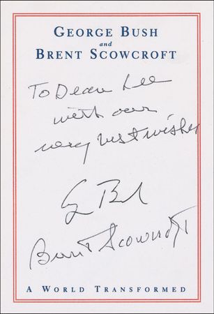 Lot #13 George and George W. Bush Bookplates