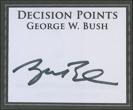 Lot #13 George and George W. Bush Bookplates - Image 2