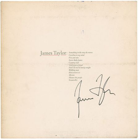 Lot #924 James Taylor - Image 2