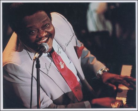 Lot #760 Fats Domino Signed Photographs - Image 1