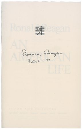 Lot #100 Ronald Reagan Book - Image 2