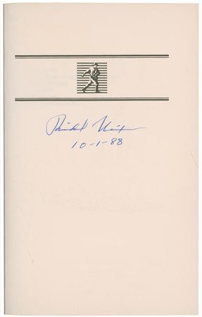 Lot #87 Richard Nixon Book - Image 2