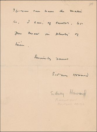 Lot #553 Sidney Howard - Image 2