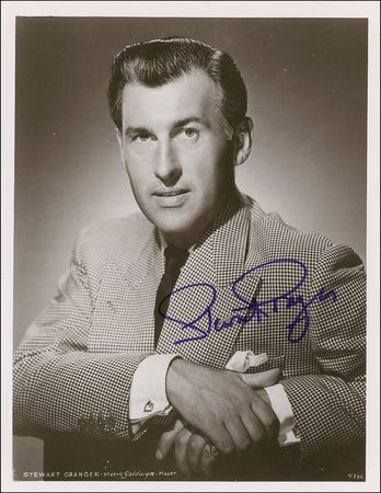 Lot #1081 Stewart Granger Signed Photographs - Image 2