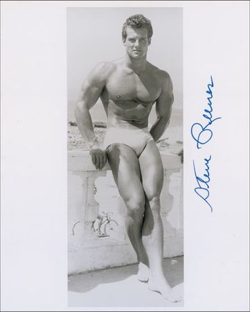 Lot #1199 Steve Reeves Signed Photographs - Image 1