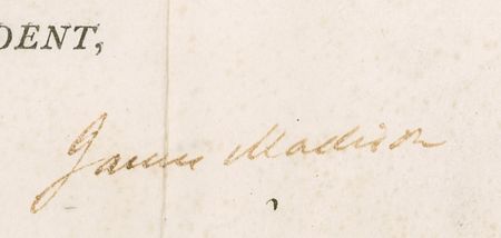 Lot #61 Thomas Jefferson and James Madison: The United States’ third and fourth presidents approve an Ohio land sale - Image 2