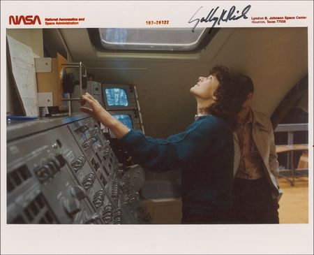 Lot #472 Sally Ride Signed Photographs - Image 1