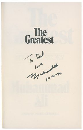 Lot #1275 Muhammad Ali Book - Image 1
