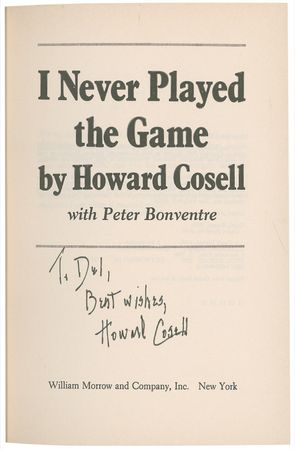 Lot #1371 Howard Cosell - Image 1