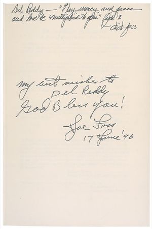 Lot #313 Joe Foss - Image 1