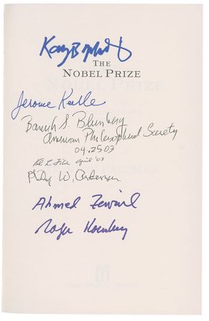 Lot #245 Nobel Prize Winners Book - Image 1