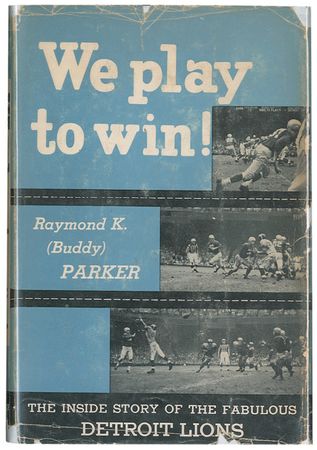 Lot #1376 Detroit Lions Book - Image 2