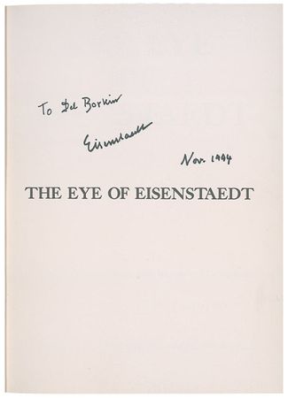 Lot #540 Alfred Eisenstaedt - Image 1