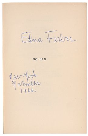 Lot #543 Edna Ferber - Image 1