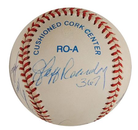 Lot #1320 Baseball: 300 Saves Club Baseball - Image 1