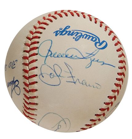 Lot #1320 Baseball: 300 Saves Club Baseball - Image 3