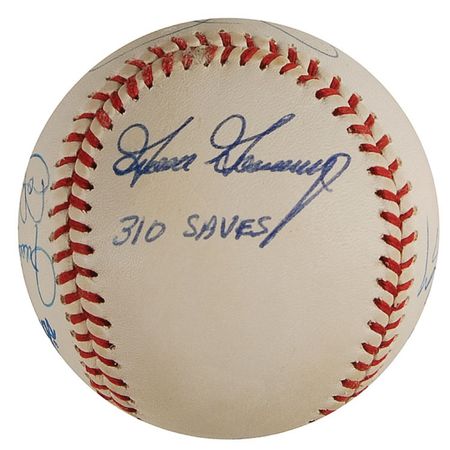 Lot #1320 Baseball: 300 Saves Club Baseball - Image 5